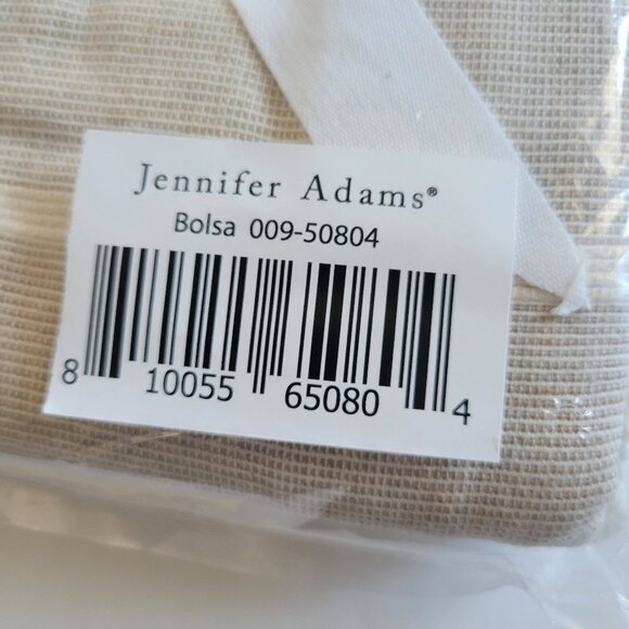 NWT [Jennifer Adams] Bolsa Throw Blanket with Pom Tassels - Picture 3 of 5